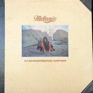 Melanie Stoneground Words 1972 VTG Vinyl Record album Vintage LP NRS 47005